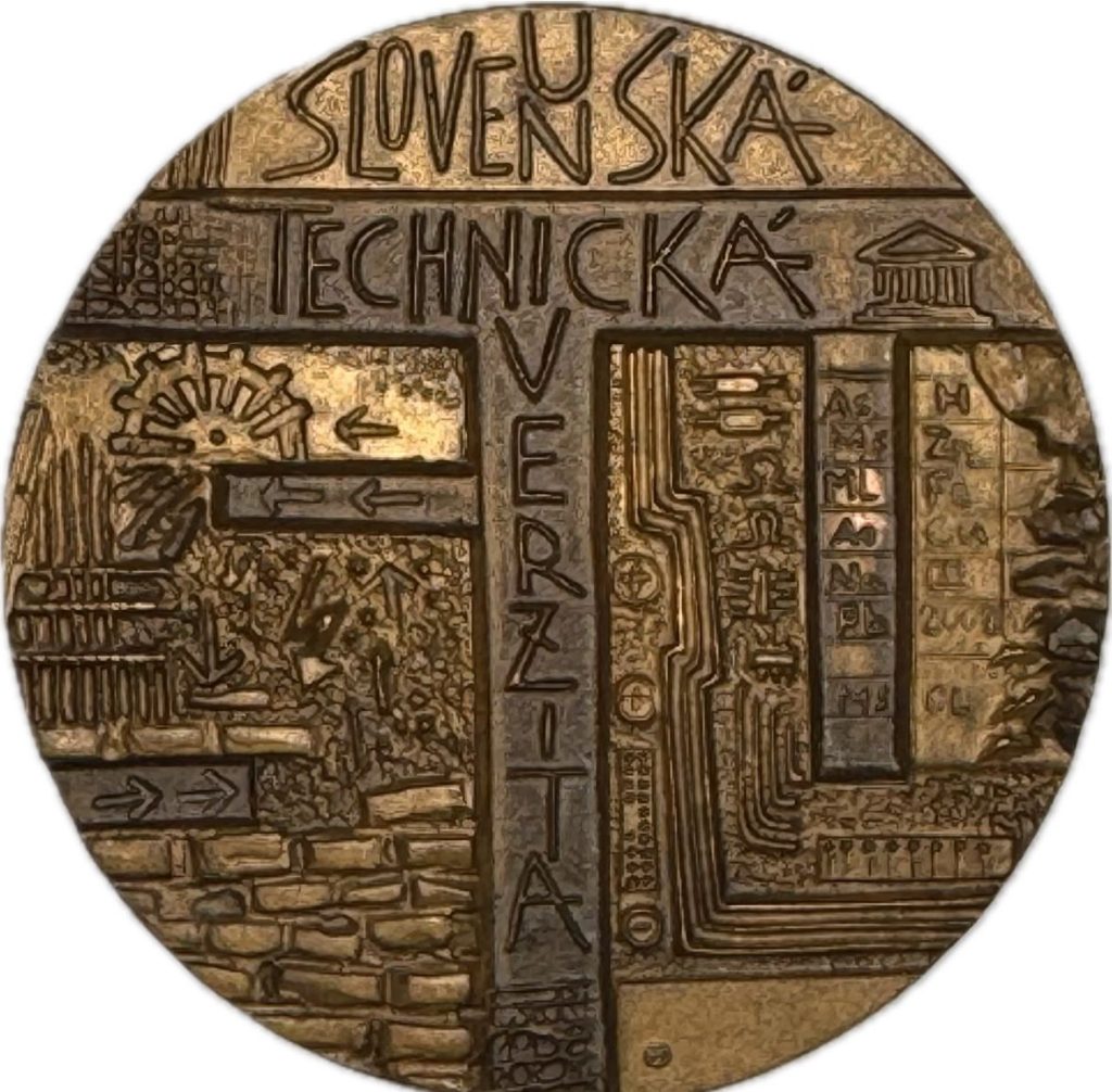 Milan Lukáč - STU-Vysoké technické školstvo na Slovensku - 1762 Banská Štiavnica, 2002, averz