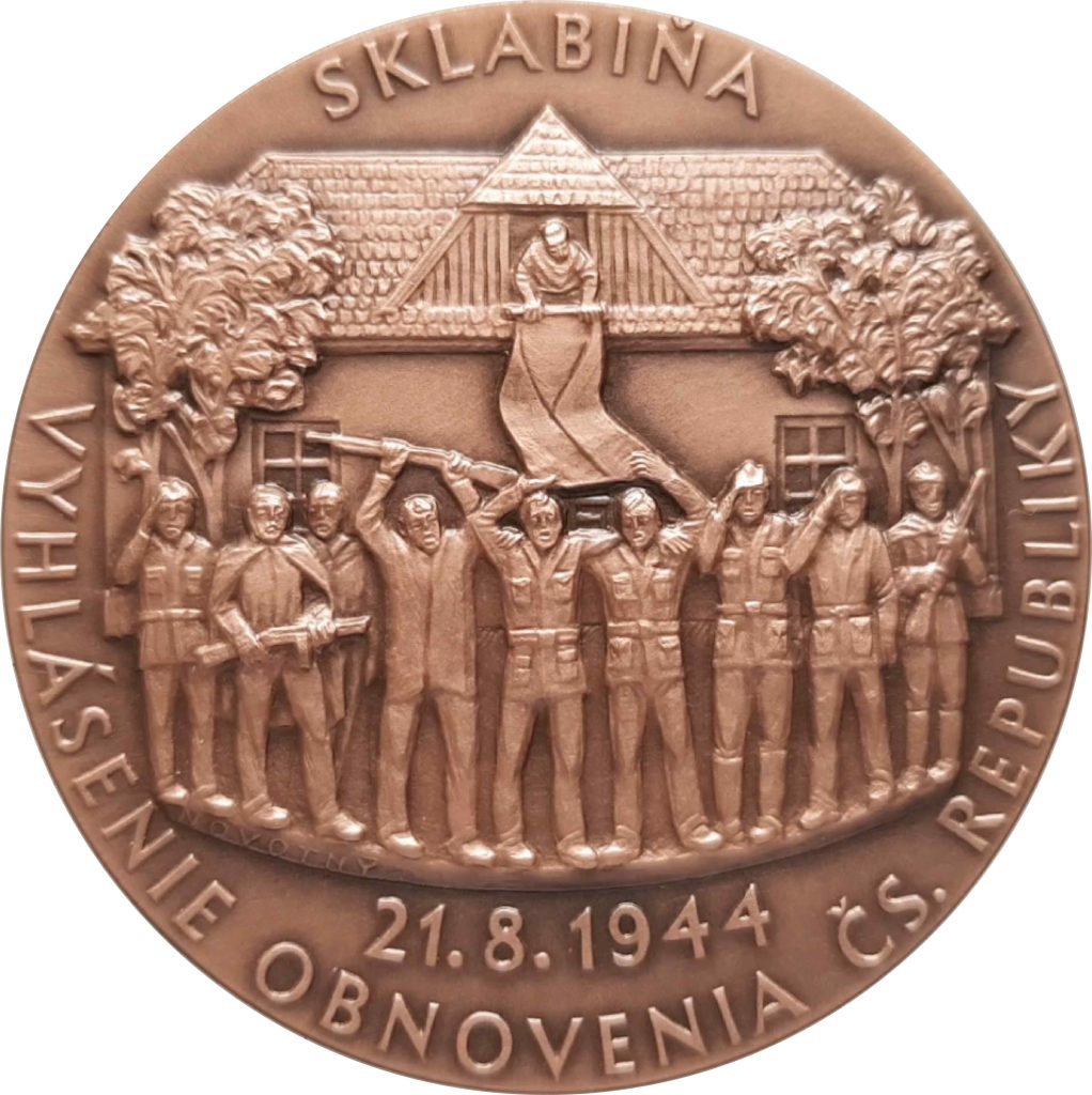 Štefan Novotný - Sklabiňa, SNP v Turci, SNS Martin, averz