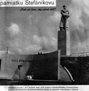 Štefánikov pamätník, Považská Bystrica